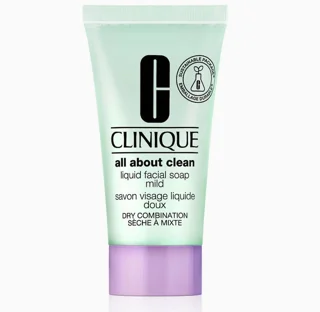 ژل شستشوی صورت کلینیک پوست مختلط و خشک 30 میل | پاک کننده ملایم Clinique