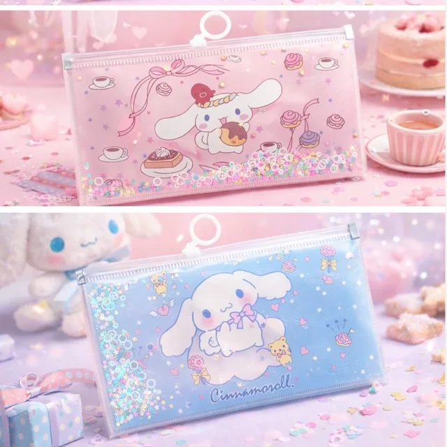 جامدادی آکواریومی سانریو مدل Melody و Cinnamoroll