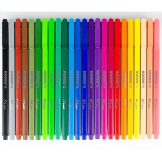 روان نویس کورس مدل FINE LINER بسته ۲۴ عددی