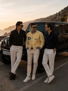 کاپشن زارا بمبر مردانه مدل Varsity با پچ و گلدوزی سایز S | اورجینال