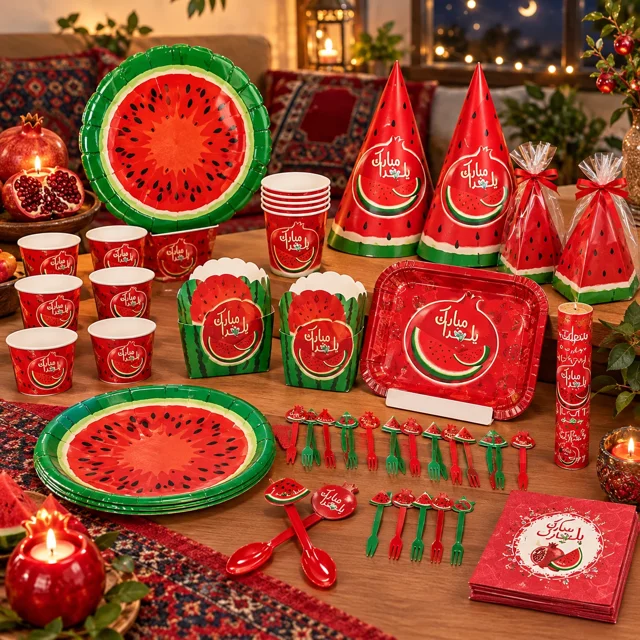 تم ظروف کامل شب یلدا 🍉