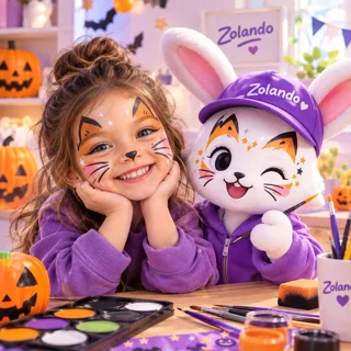 نقاشی روی صورت کودکان برای هالووین؛ ۱۰ طرح ساده و جذاب