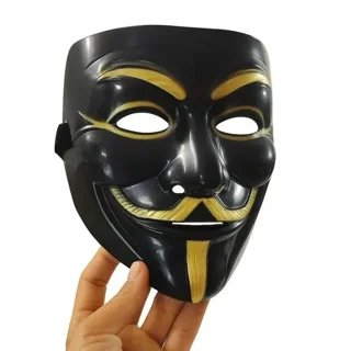 ماسک هالوینی هکر پلاستیکی