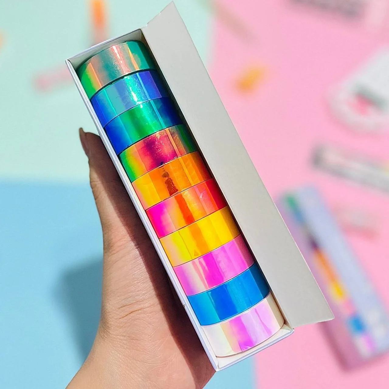 🎨 ایدههای جذاب برای تزیین با نوارهای چسب (Washi Tape)