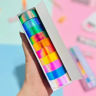 🎨 ایدههای جذاب برای تزیین با نوارهای چسب (Washi Tape)