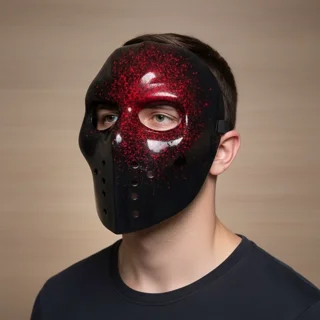 ماسک هالوین ایفای نقش مدل جیسون 👹