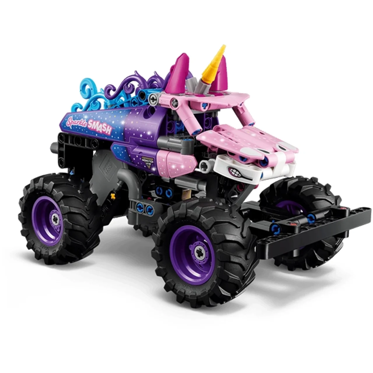 لگو تکنیک مدل 42220 اسپارکل Monster Jam Smash با مکانیزم عقب‌کش