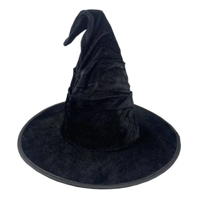 کلاه جادوگری هالووین مخمل مو دار 🎃🧙♀️